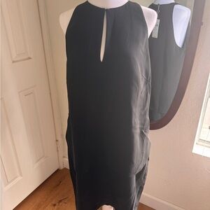 Ralph Lauren Purple Label Black Keyhole Mini Dress